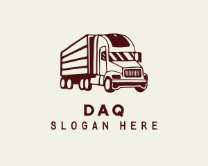 Shipment - Forwarding Truck Driver logo design