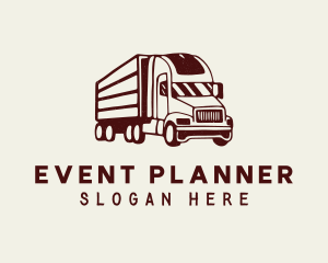 Shipment - Forwarding Truck Driver logo design