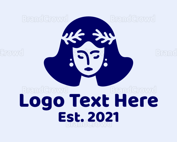 Sea Coral Woman Logo