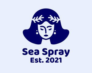 Sea Coral Woman logo design