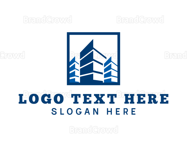 Skyscraper Office Space Logo