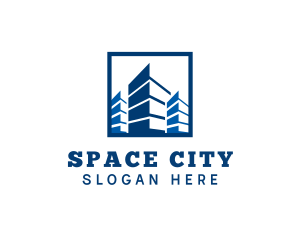 Skyscraper Office Space  logo design