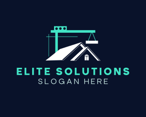 Broker - Residential Roof Construction logo design