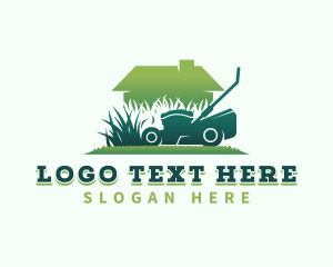 Tool - Mower Grass Cutter logo design