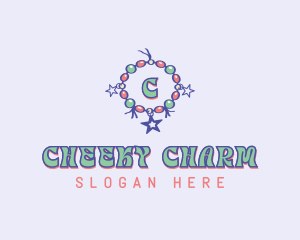 Star Charm Bracelet logo design