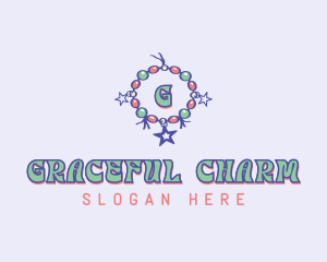 Star Charm Bracelet logo design