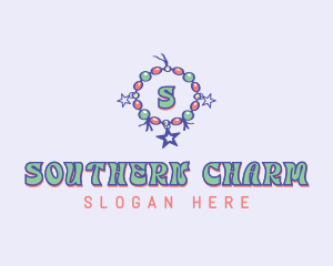 Star Charm Bracelet logo design