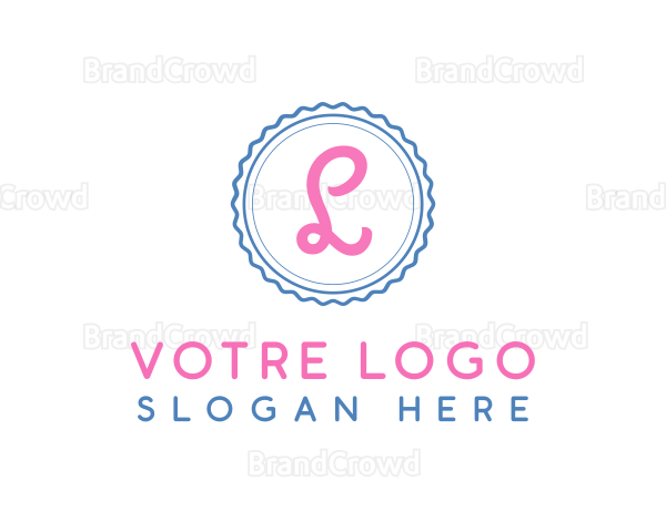 Cute Cupcake Confectionery Logo