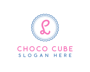 Cute Cupcake Confectionery Logo