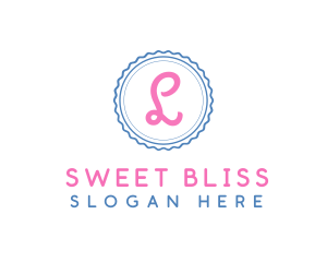 Feminine Candy Confectionery logo design