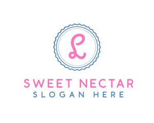 Feminine Candy Confectionery logo design