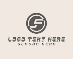 Letter F - Technology Software Letter F logo design