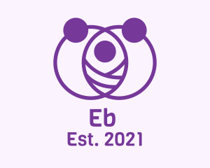 Nursery - Purple Family Care logo design