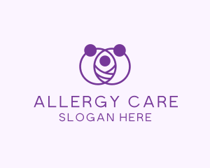 Purple Family Care logo design