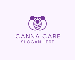 Purple Family Care logo design