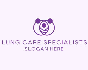 Purple Family Care logo design