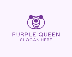 Purple Family Care logo design