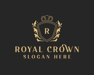 Royal Shield Monarchy logo design