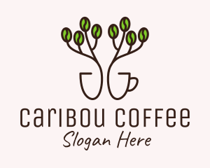 Coffee Bean Mug logo design