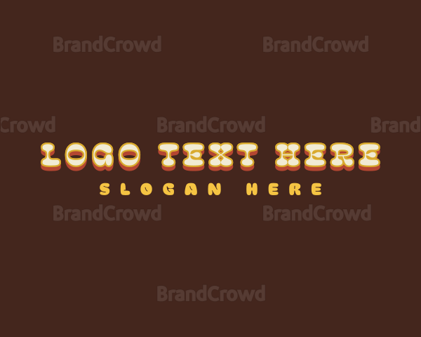 Retro Hippie Business Logo