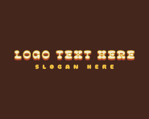 70s - Retro Hippie Business logo design