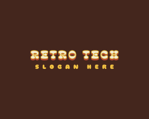 Retro Hippie Business logo design