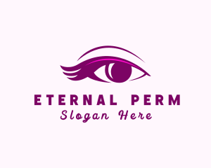 Beauty Eyelash Cosmetic logo design