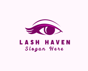 Beauty Eyelash Cosmetic logo design