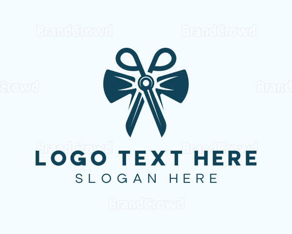 Scissor Bow Tie Tailor Logo | BrandCrowd Logo Maker