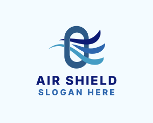 Air Flow Cooling logo design