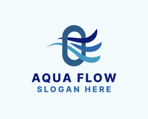 Air Flow Cooling logo design