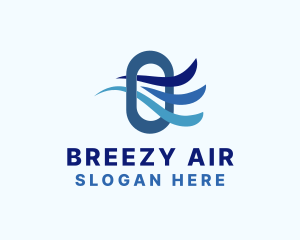 Air Flow Cooling logo design