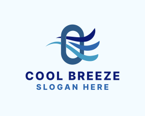 Air Flow Cooling logo design