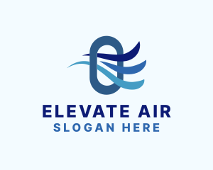 Air Flow Cooling logo design