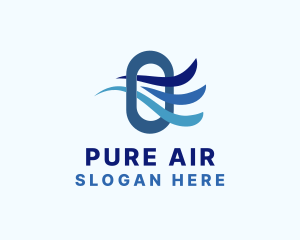 Air Flow Cooling logo design