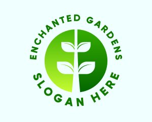 Organic Agricultural Plant logo design