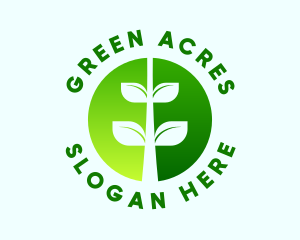 Agricultural - Organic Agricultural Plant logo design