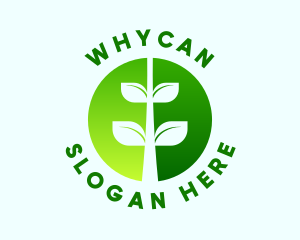 Micro Herb - Organic Agricultural Plant logo design
