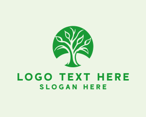 Gardener - Tree Botanical Forest logo design