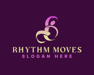 Dance - Human Dancing Movement logo design