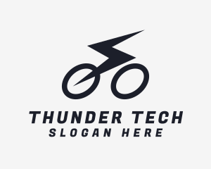 Thunder Speed Bike  logo design