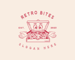 Retro Pizza Diner logo design