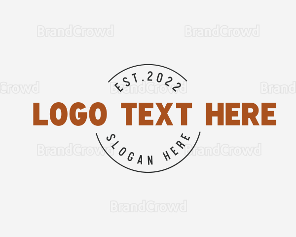 Generic Brand Wordmark Logo
