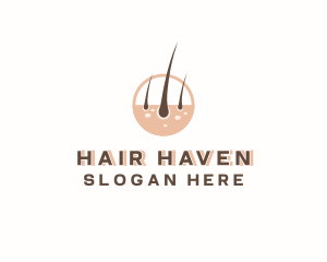 Hair - Hair Skin Dermatologist logo design