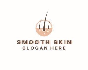 Hair Skin Dermatologist logo design