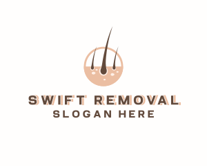 Removal - Hair Skin Dermatologist logo design