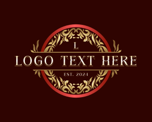 High End - Luxury Elegant Ornament logo design