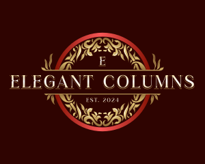 Luxury Elegant Ornament logo design