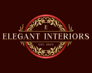 Luxury Elegant Ornament logo design