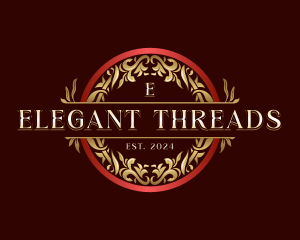 Luxury Elegant Ornament logo design